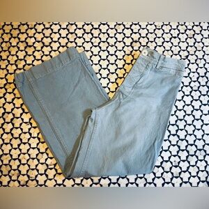 Jesse Kamm Light Blue Wide Leg Sailor Pants